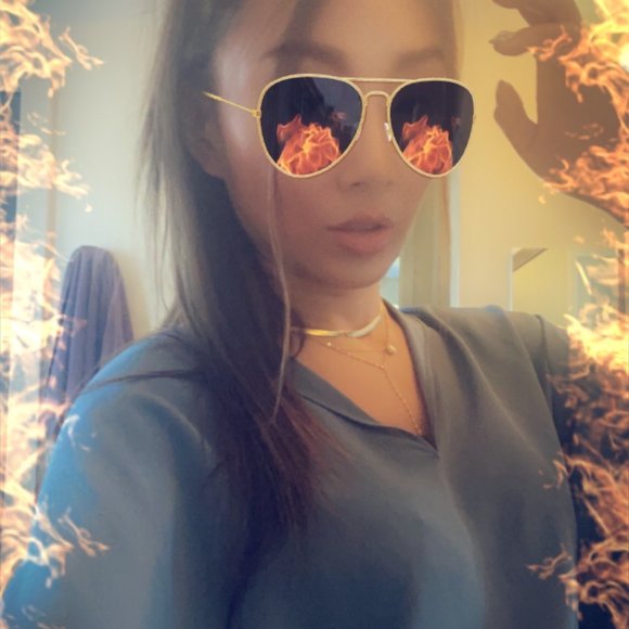 Women's loose fit blouse - Picture 5 of 6